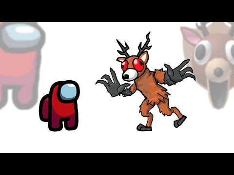 Mini Crewmate Kills Roblox 99 Nights in the Forest Characters | Among Us