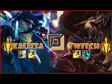 【Shi Ye Kalista】S12 CN Best Kalista vs Twitch