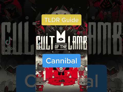 Cannibal - Cook a Follower Meat Meal - TLDR Guide - Cult of the Lamb