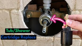 Glacier Bay Tub / Shower Valve Cartridge Replacement | Fix a Leaking Shower |