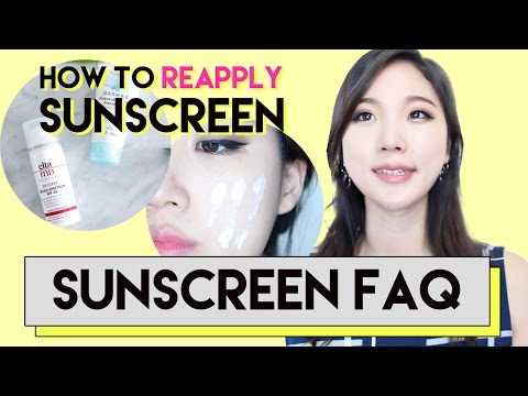 How To Reapply Sunscreen Over Makeup • Nano Sunscreen Safety • Best Sunscreen Video