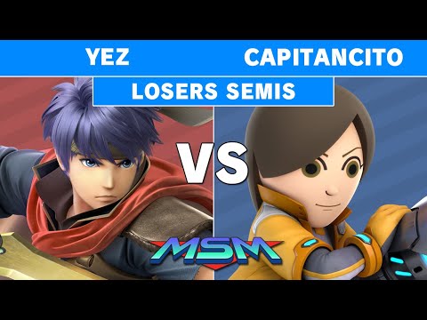 MSM Online 35 - Yez (Ike) Vs. Capitancito (Mii Gunner) Losers Semis - Smash Ultimate
