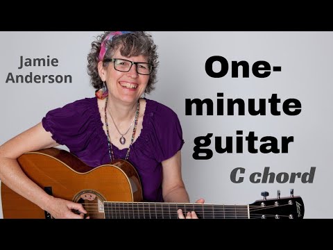 One minute guitar C chord