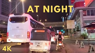 Phnom Penh Night Drive 4K | Stunning City Lights & Street Views
