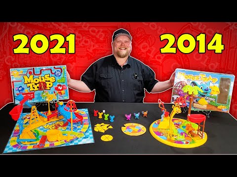 Mouse Trap Elefun and Friends Edition Board Game Review - Hasbro (2014)