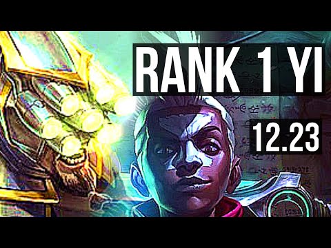 YI vs EKKO (JNG) | Rank 1 Yi, 500+ games, Dominating, Rank 29 | EUW Challenger | 12.23