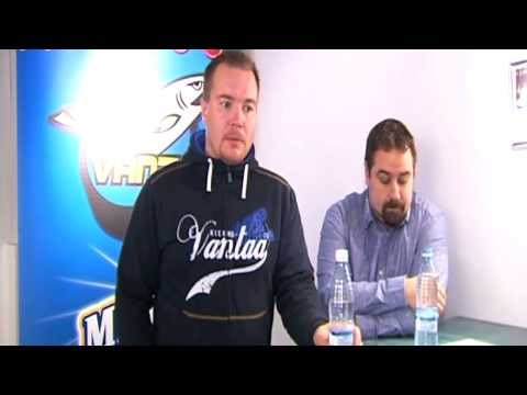 Kiekko-Vantaa - SaPKo lehdistötilaisuus 25.10.2013