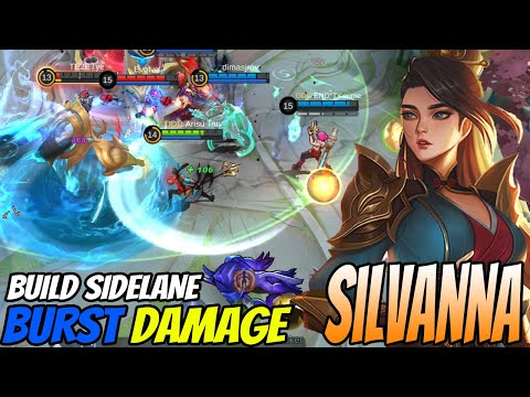 Silvana Best Skill Timing at War - Build Top 1 Global Silvanna - Silvanna Best Build 2022 ~ MLBB