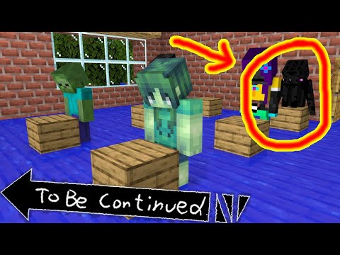 Monster School  Flood Escape - Minecraft Animation
