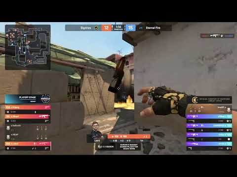 İMORR VURUŞ YAPARKEN BİLEĞİNİ KIRIYOR - Eternal Fire vs Dignitas | #forEF