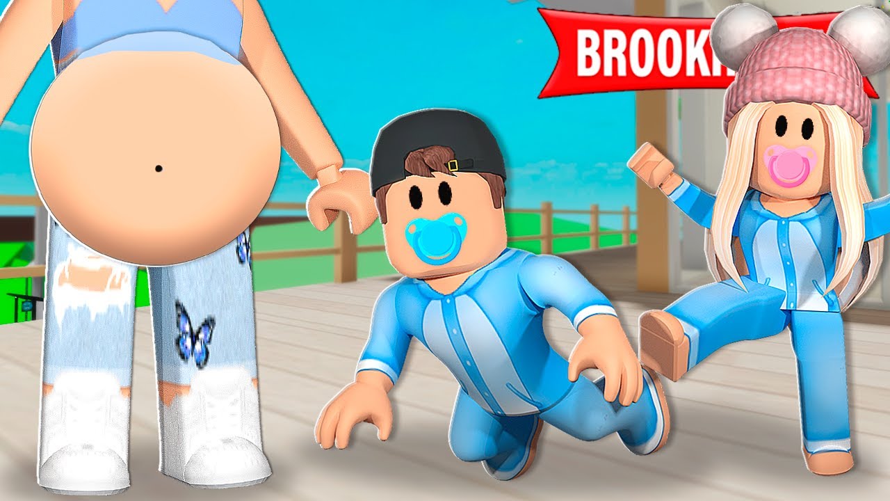 MELHORES HISTORINHAS DE BEBÊS no BROOKHAVEN : Historinhas de Roblox