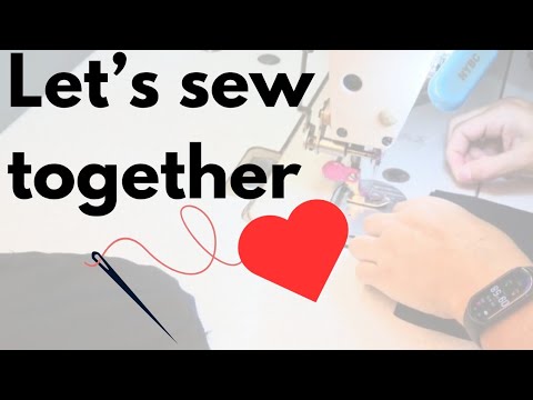 A sewing day in production simple, real..