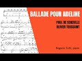 Ballade Pour Adeline - Richard Clayderman - Sheet Music