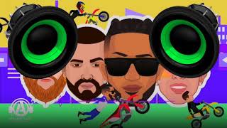 El Motorcito Remix (BASS BOOSTED) Lírico En La Casa, Miky Woodz, Nacho &amp; De La Ghetto