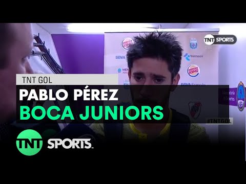 Pablo Pérez: "Estuvimos mejor que River, pero ellos hicieron los goles"