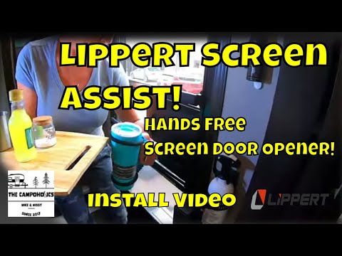 Lippert Screen Assist - Hands Free Screen Door Opening!