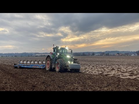 AUTUMN PLOWING with FENDT 1050 VARIO and NEW LEMKEN DIAMANT 18