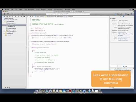 Valentina Reports in Cocoa Applications