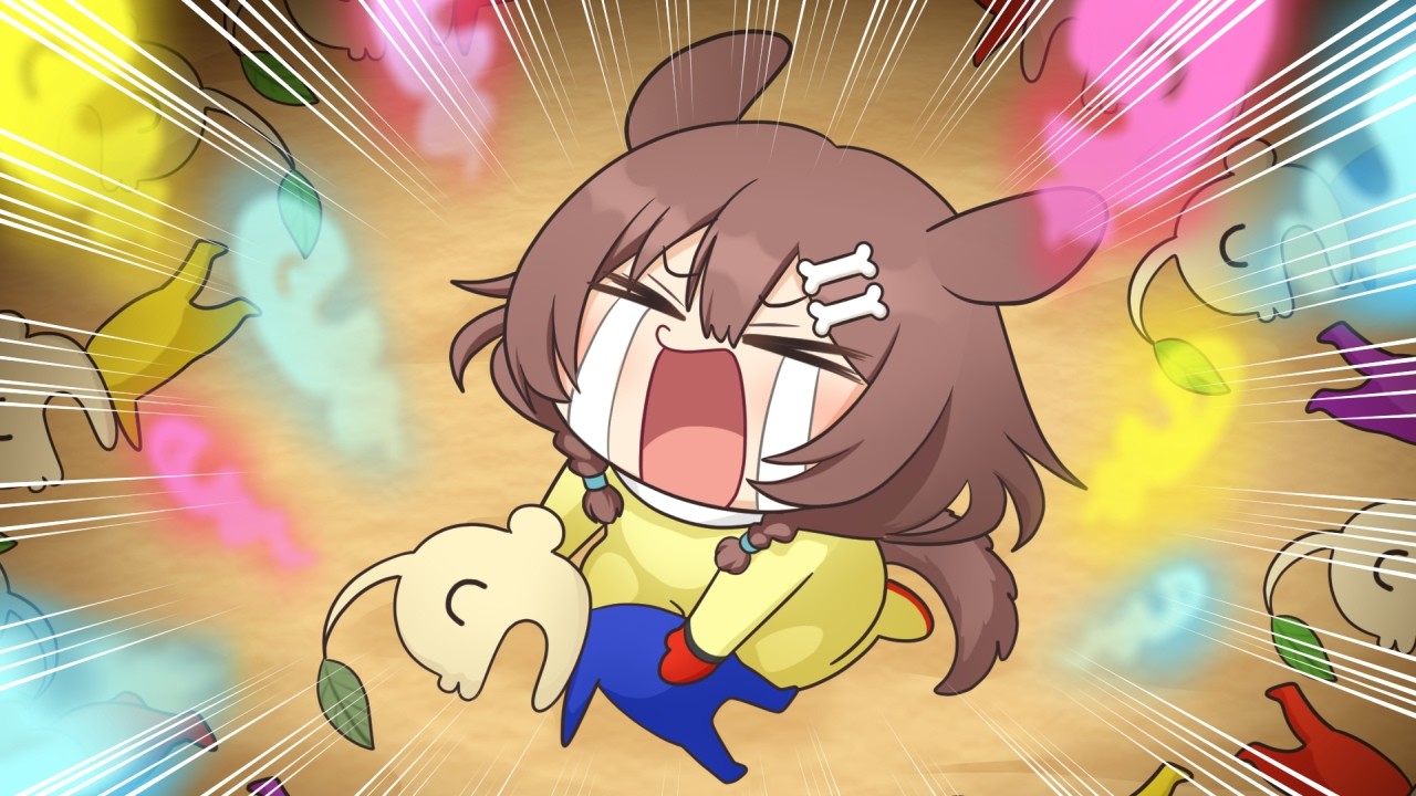 【手描き】ピクミン100匹全滅記録を打ち立ててしまうころさん【戌神ころね/ホロライブ切り抜き】