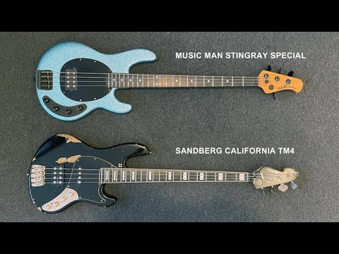 Sandberg California TM4 II VS Music Man StingRay Special