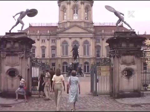 1978 Berlin, POV Driving Through City, Art Galleries, 1970s