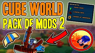 CUBE WORLD - NUEVO PACK DE MODS 2 - Cube Travel - Cubegression Light - Monk Mod - Cube Patch - Chat Mod