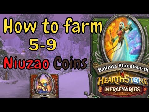 How to Farm Balinda & Niuzao Coins GUIDE (Balinda Stonehearth 5-9) - Hearthstone Mercenaries