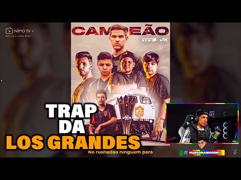 HUDSON AMORIM REAGINDO TRAP DA LOS - Campeões das Américas - Rizzo prod.JottaR