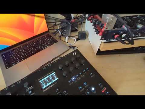 Elektron Analog Rytm MkII 2020 - Black w/ Decksaver + Case image 20