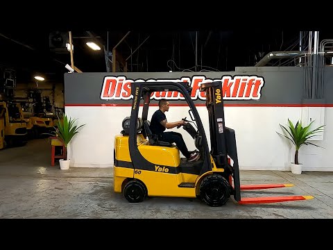 YALE GLC060VX 6,000lb LP (Propane) #068D - Forklift for Sale