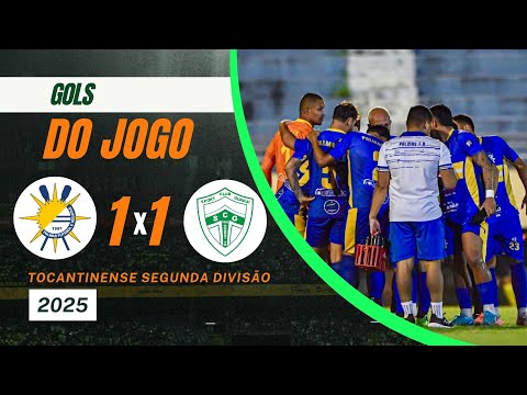 Palmas FR 1X1 SC Guaraí | VEJA OS GOLS DO JOGO