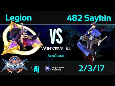 AniClash 58 - Legion (Izanami) vs. 482 Saykin (Hibiki, Izayoi) Winner's R1 - BBCF Blazblue CF
