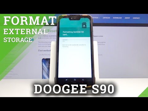 How to Format SD Card in DOOGEE S90 – Clear Memory Card