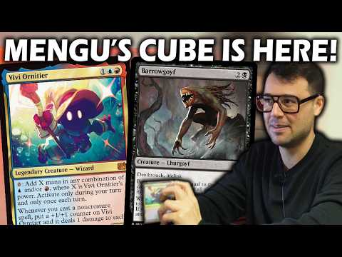 We finally are playing THE MENGU CUBE! | Mtg Paper Gameplay!