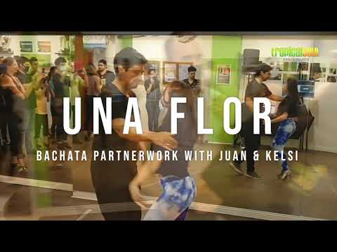 Dani J (ft. Dimen5ions, DJ Alejandro) - Una Flor - Bachata Class Demo by Juan & Kelsi