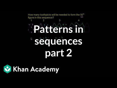 Patterns in Sequences 2