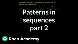 Patterns in Sequences 2