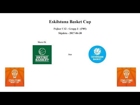 Skuru Basket (P05) mot Östersund Basket - EBCup - 2017-04-30
