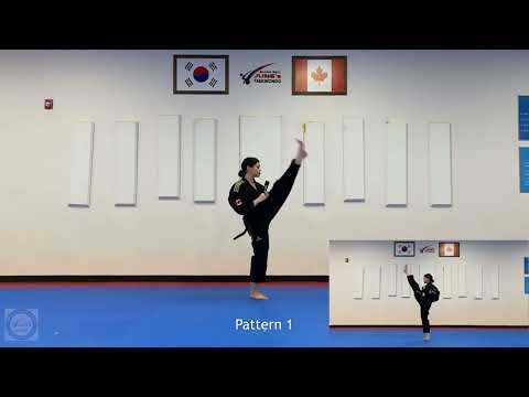 Taekwondo Pattern 1 Poomsae 태극1장