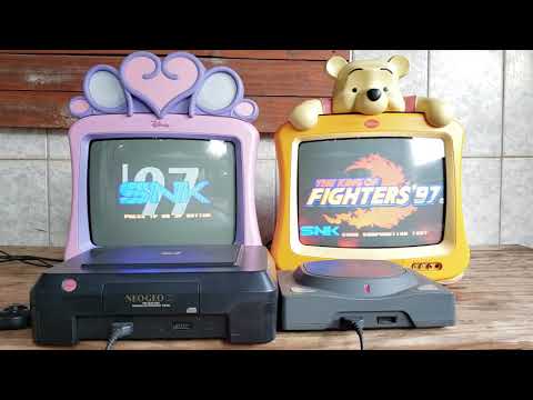 King of fighters 97 neogeo cd vs neogeo cdz real hardware