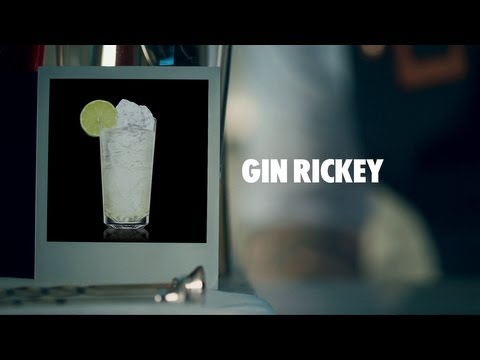 GIN RICKEY DRINK RECIPE - HOW TO MIX