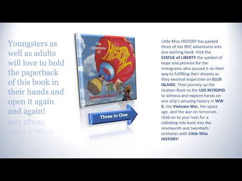 Little Miss HISTORY Travels to LA BREA TAR PITS & MUSEUM Book Trailer