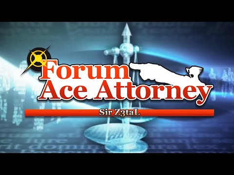 Forum ma in realtà è un caso di Ace Attorney