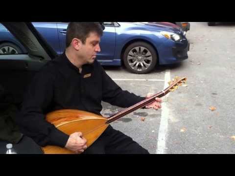 Fatih plays the Baglama