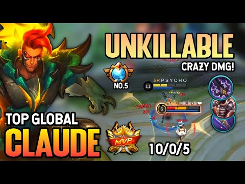 CLAUDE BEST BUILD 2021 | TOP GLOBAL CLAUDE GAMEPLAY | MOBILE LEGENDS✓