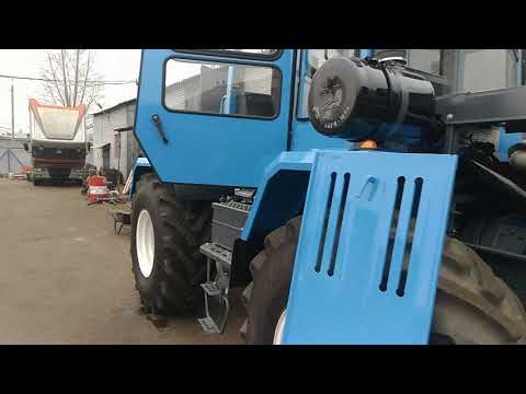 Трактор ХТЗ Т170 с двигателем ДАФ и евронавеской #ремтехсервис
