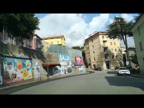 Lagonegro's urban roads