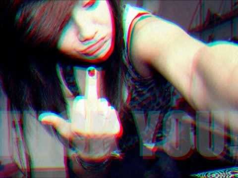 Baby, don't cry, say "Fuck you" and smile.