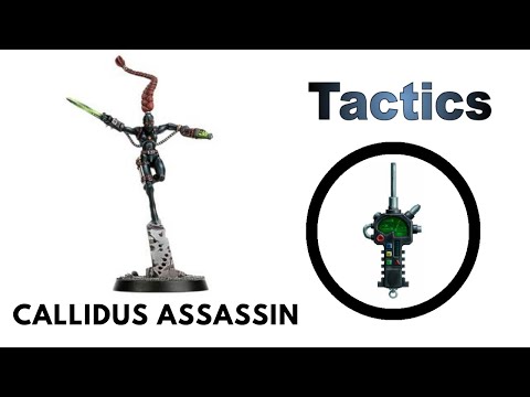 Callidus Assassin: Rules, Review Tactics + Strategy- Officio Assassinorum White Dwarf Codex / Index