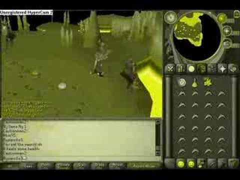 Lesser Demon slaying in runescape!